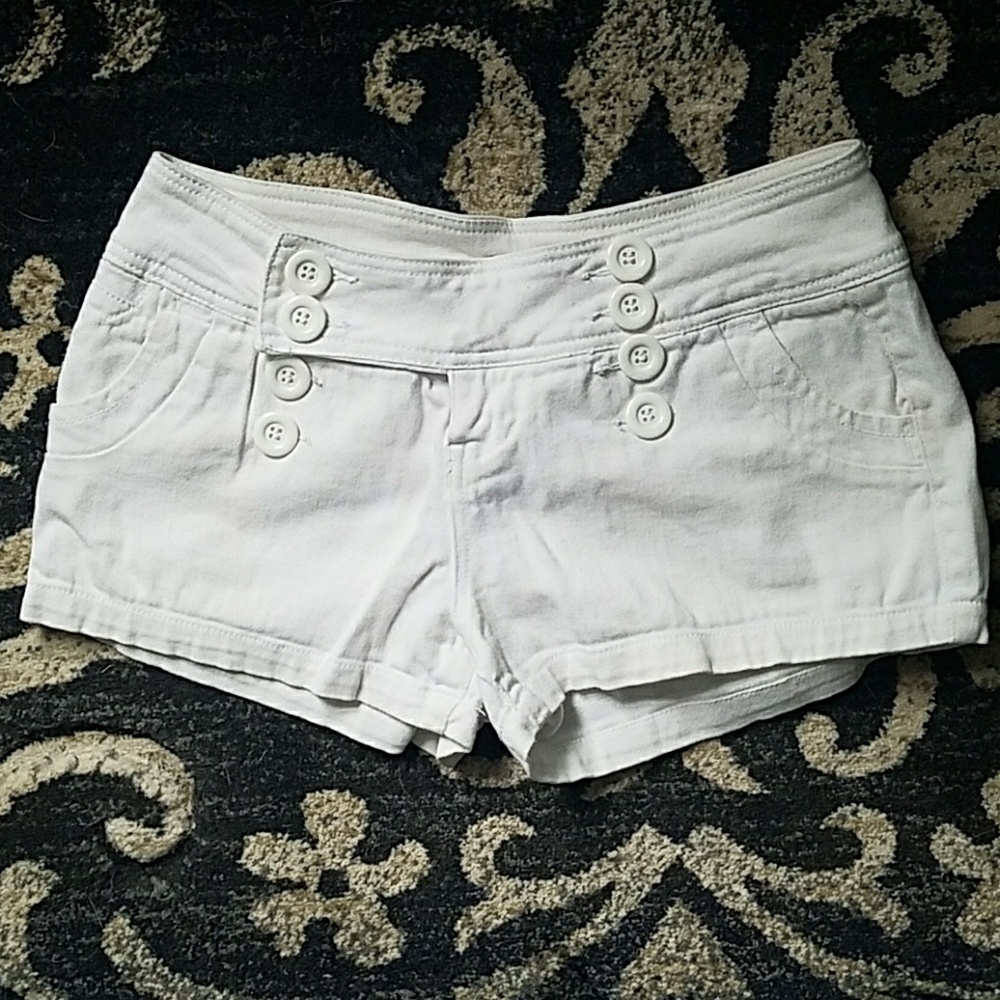 White shorts